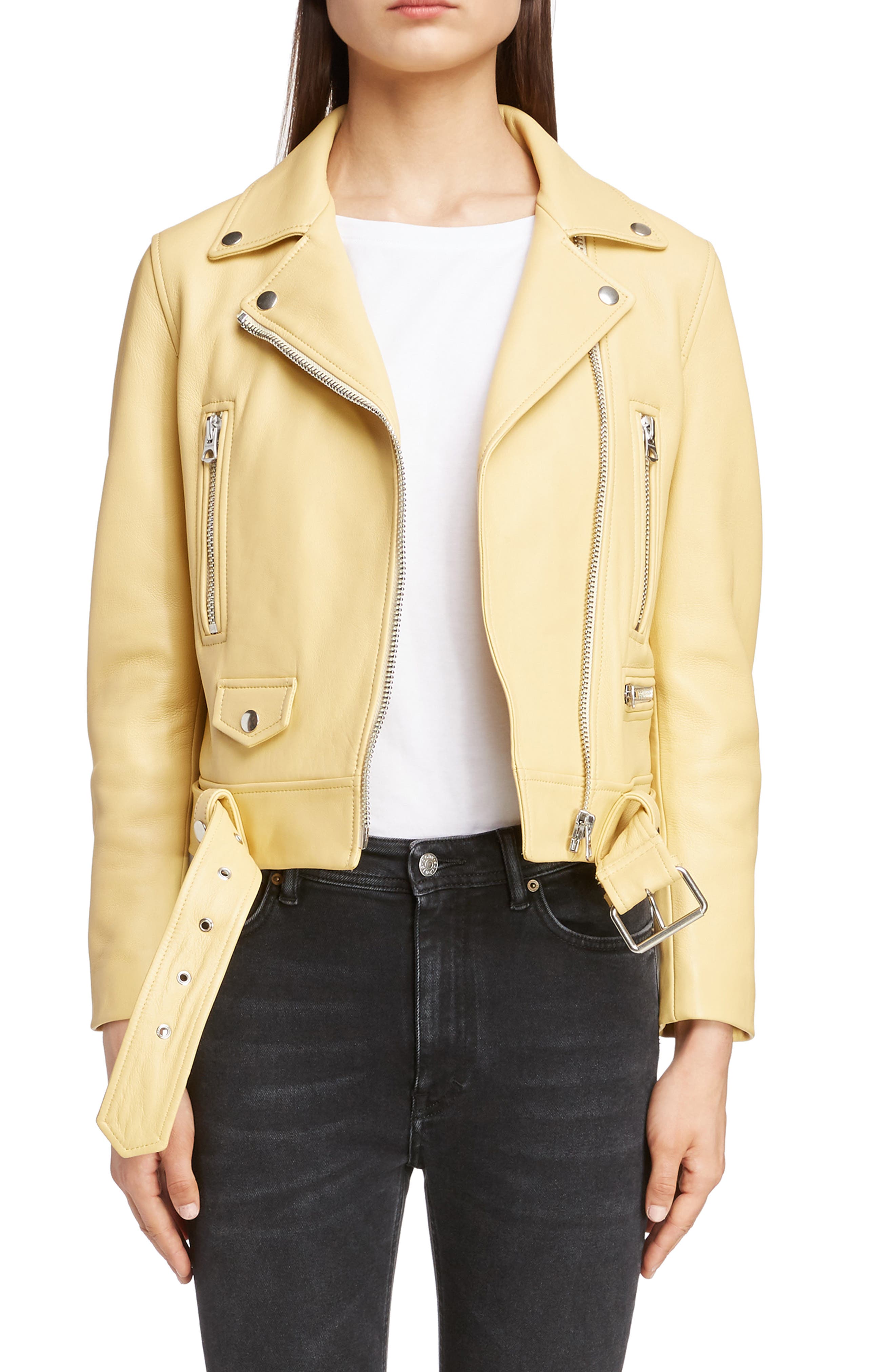 acne studios yellow jacket