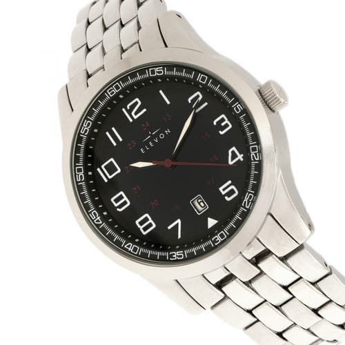 ELEVON ELEVON GARRISON BRACELET WATCH W/DATE 