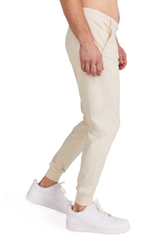 Shop Redvanly Halliday Pocket Golf Joggers In Oat