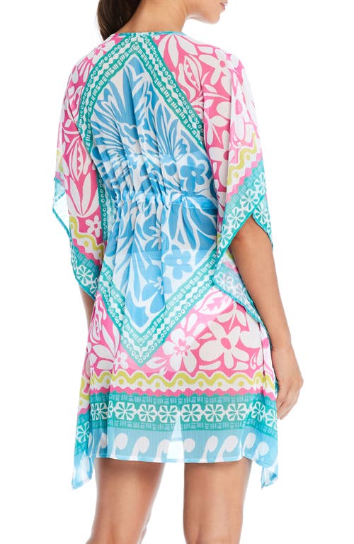 Shop Rod Beattie Cover-up Caftan In Coldwater