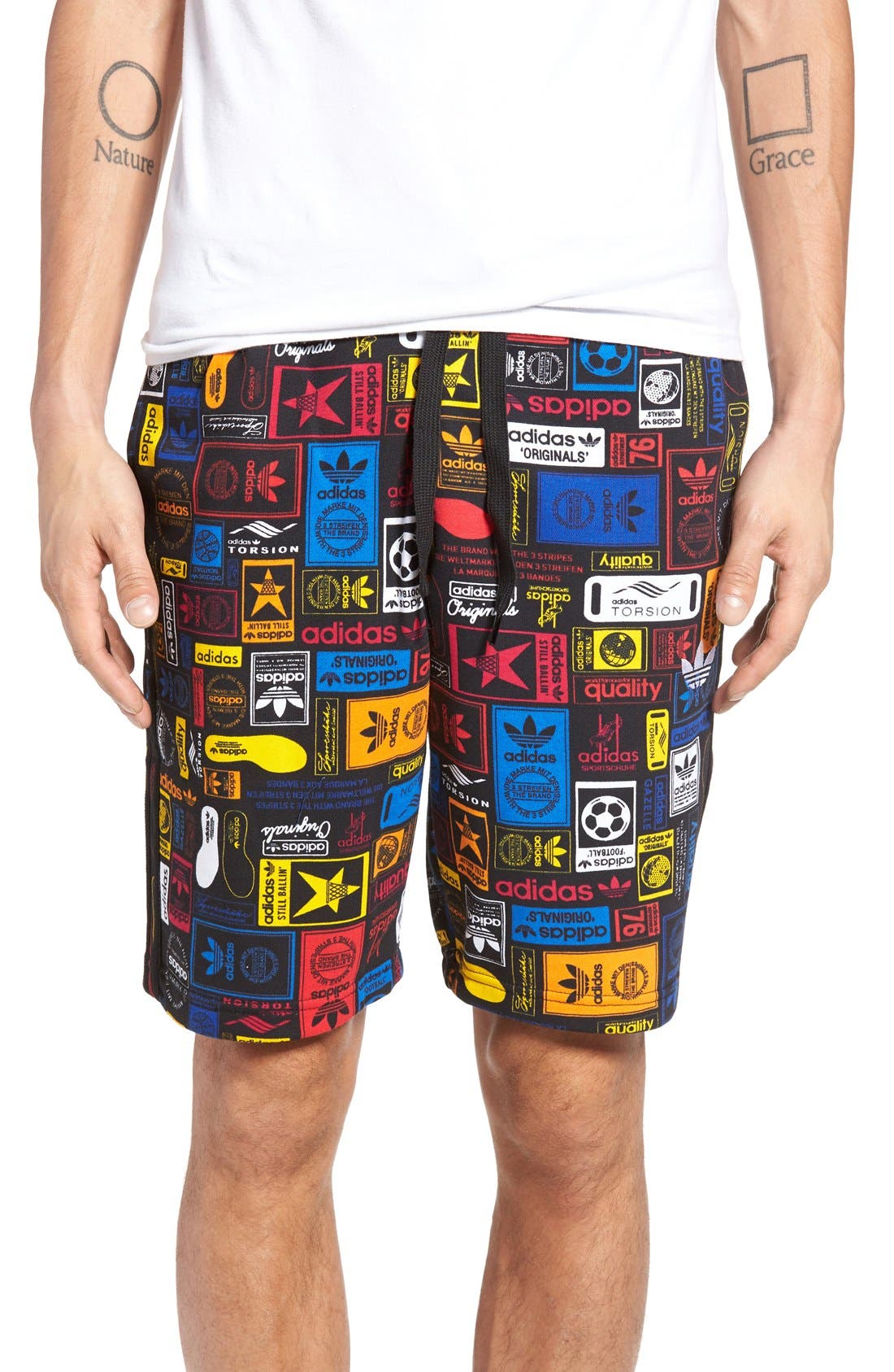 adidas originals retro shorts