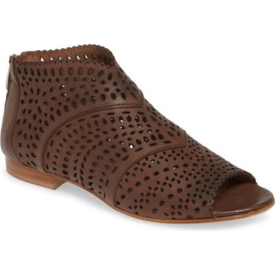 Cordani Bayous Peep Toe Bootie, Brown