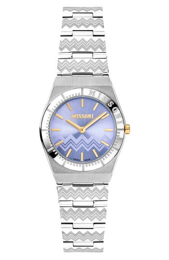 Shop Missoni Milano Bracelet Watch, 29mm In Stainless Steel