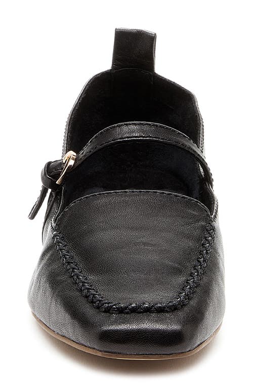 Kelsi Dagger Brooklyn Ferry Mary Jane Loafer In Black