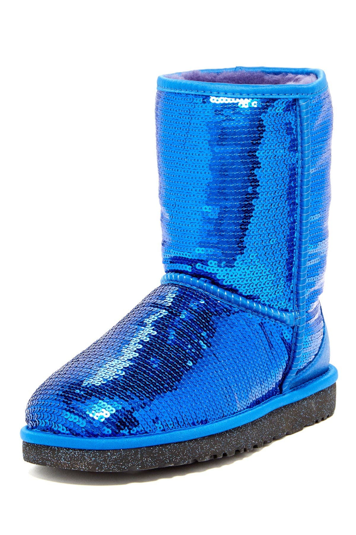 blue glitter ugg boots