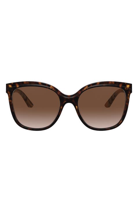 Marblecheck 55mm Square Sunglasses
