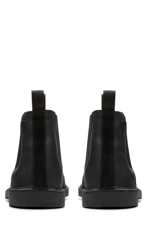 Clarks Collection Men's Shepton Easy Boots In Black Leather