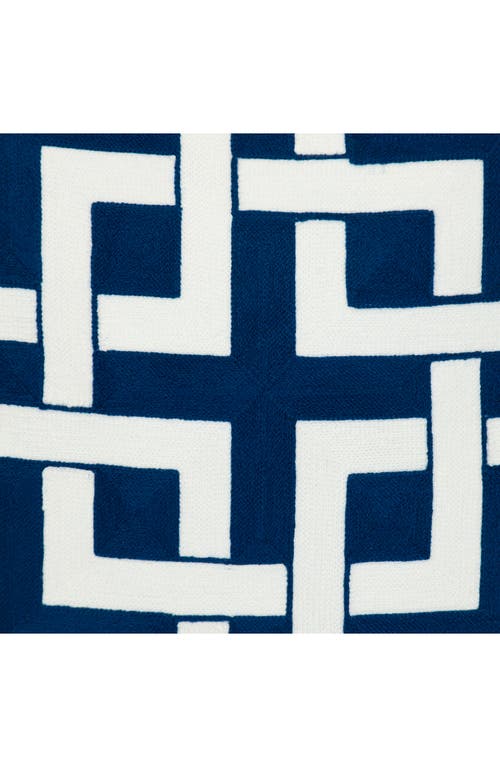 Parkland Collection Abalia Throw Pillow In Blue