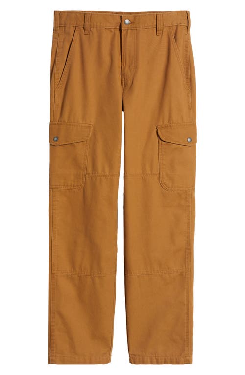 Shop Dickies Cotton Duck Cargo Pants In Brown Duck