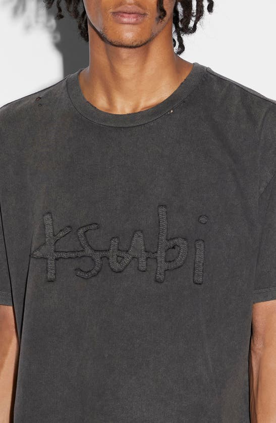 Shop Ksubi Biggie Cotton Graphic T-shirt In Black