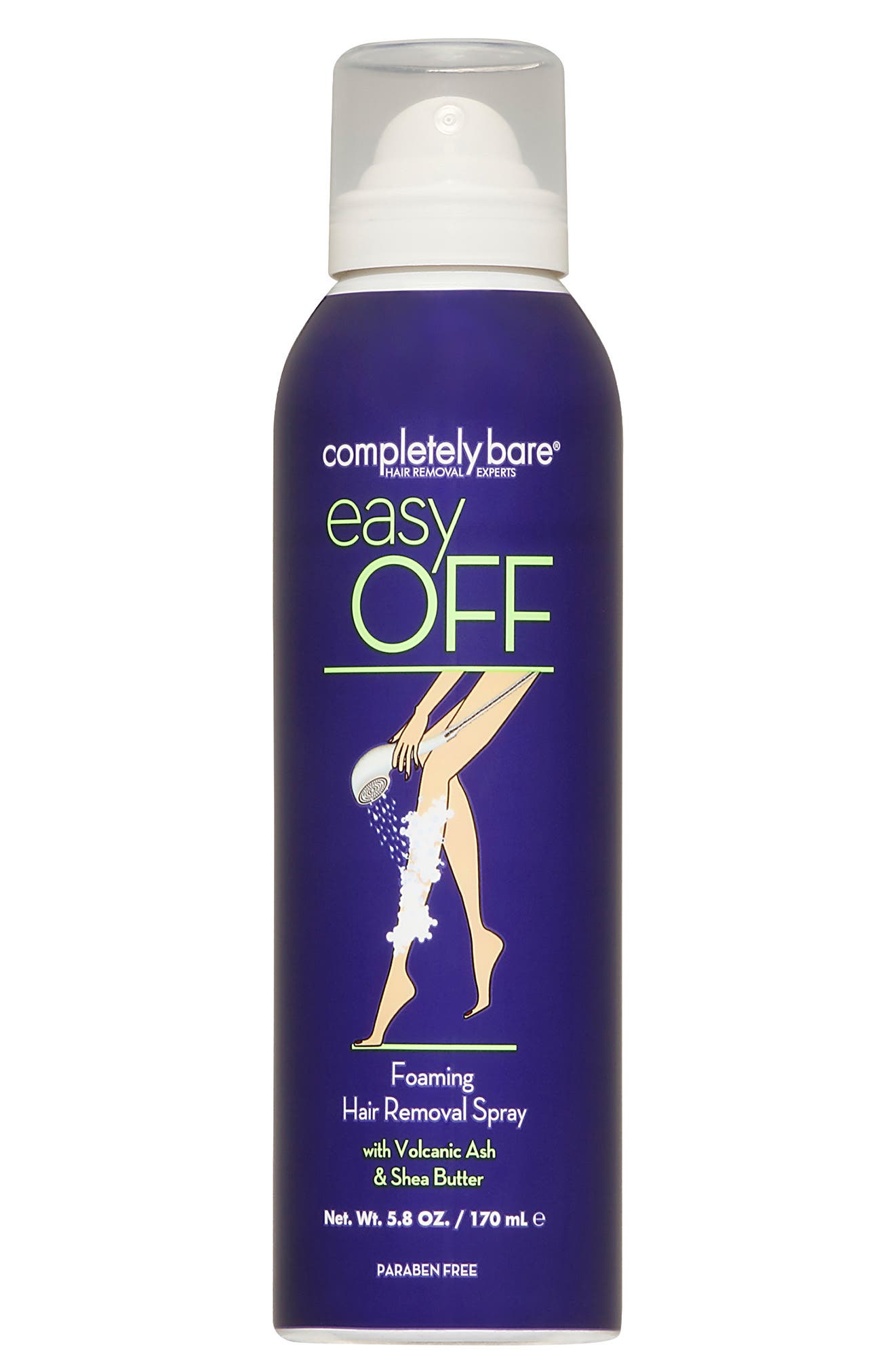 Completely Bare Easy Off Foaming Hair Removal Spray