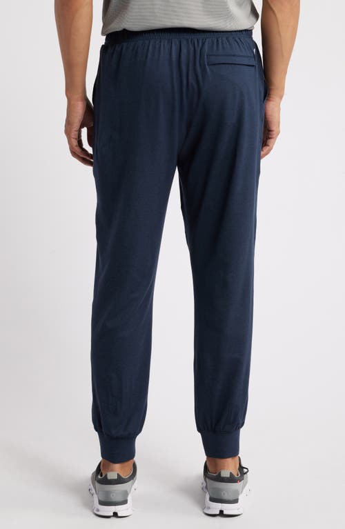 Shop Zella Restore Soft Performance Joggers In Navy Eclipse