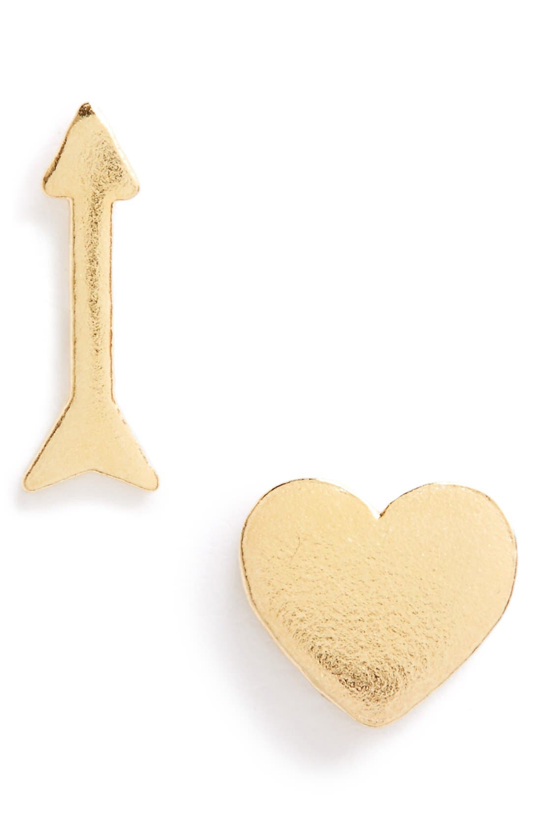 Tomas 'Arrow Heart' Stud Earrings (Girls) Nordstrom