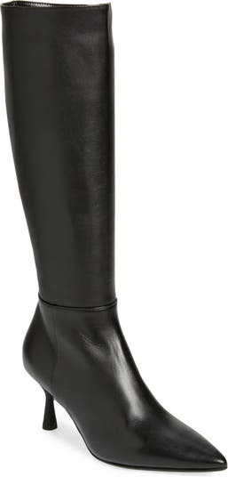 AGL Ide Pointed Toe Knee High Boot (Women) | Nordstrom