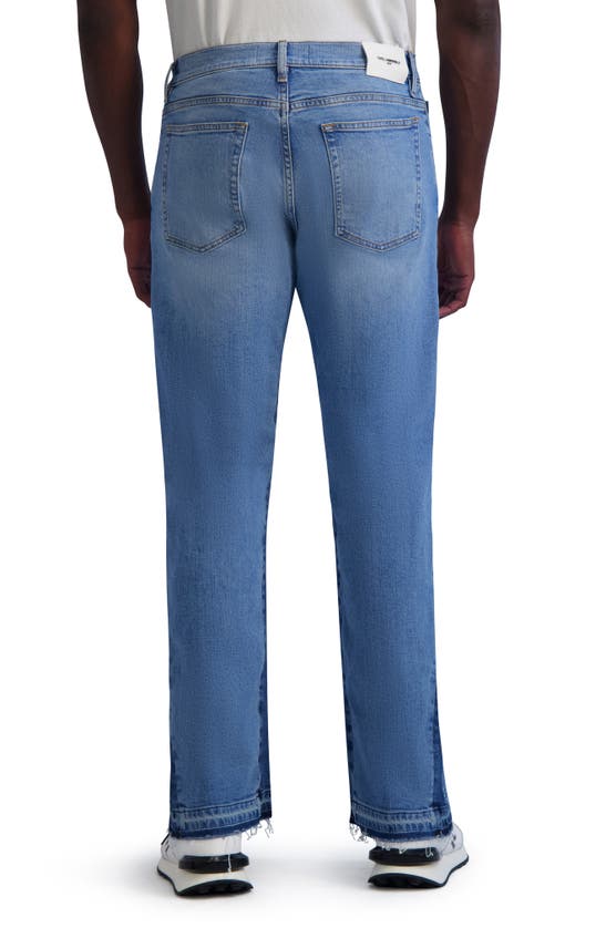 Shop Karl Lagerfeld Paris W56 Straight Leg Jeans In Indigo