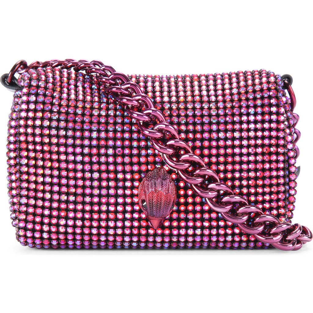 Kurt Geiger London Party Pouchette Shoulder Bag In Purple