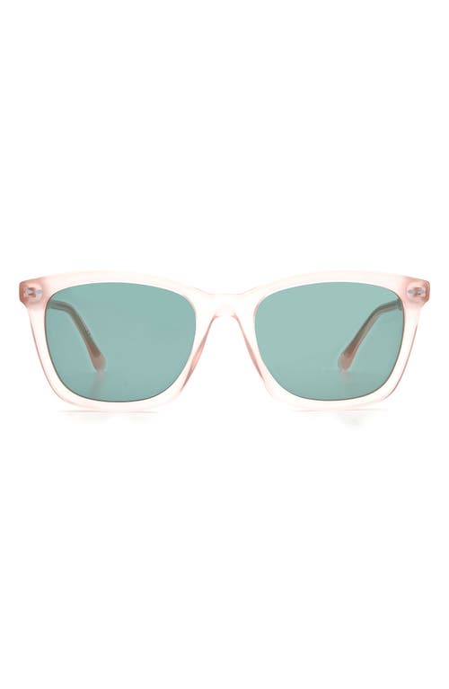 Isabel Marant 55mm Rectangular Sunglasses in Pink/Green at Nordstrom