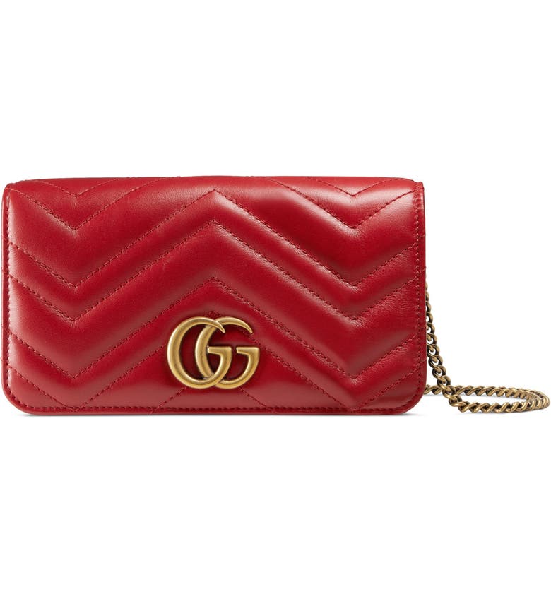 Gucci Marmont 2.0 Leather Shoulder Bag | Nordstrom