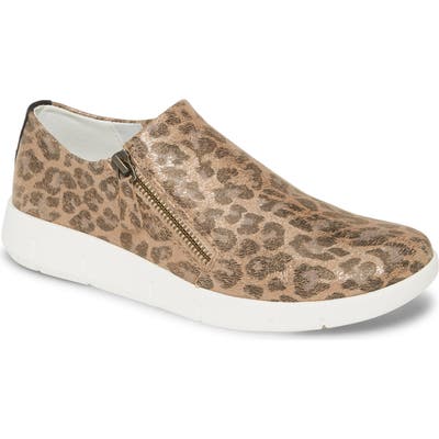 Johnston & Murphy Tracy Platform Sneaker, Metallic