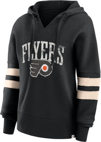 Girl's Youth Black Philadelphia Flyers Fan Moment Pullover Sweatshirt