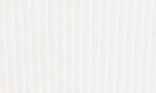 Akris Punto Short Sleeve Virgin Wool Rib Sweater In Cream Black