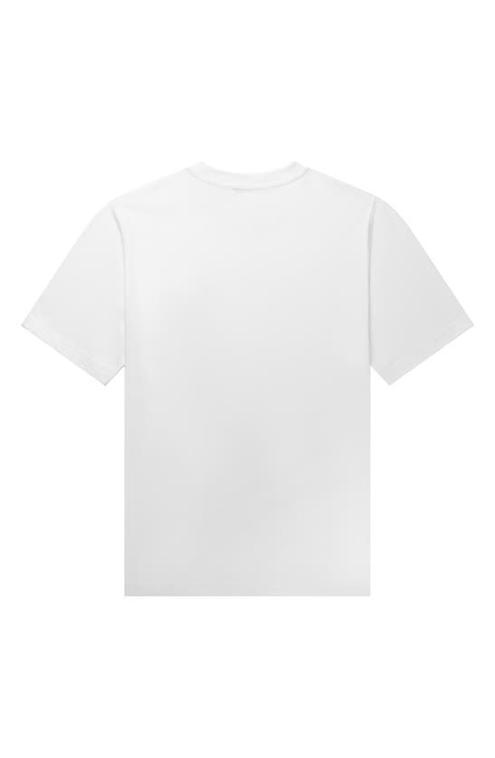 Shop Daily Paper Glow Cotton Graphic T-shirt In White