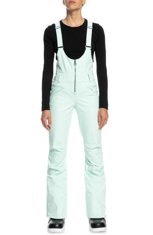 Summit Snow Bib Pants in Fair Aqua