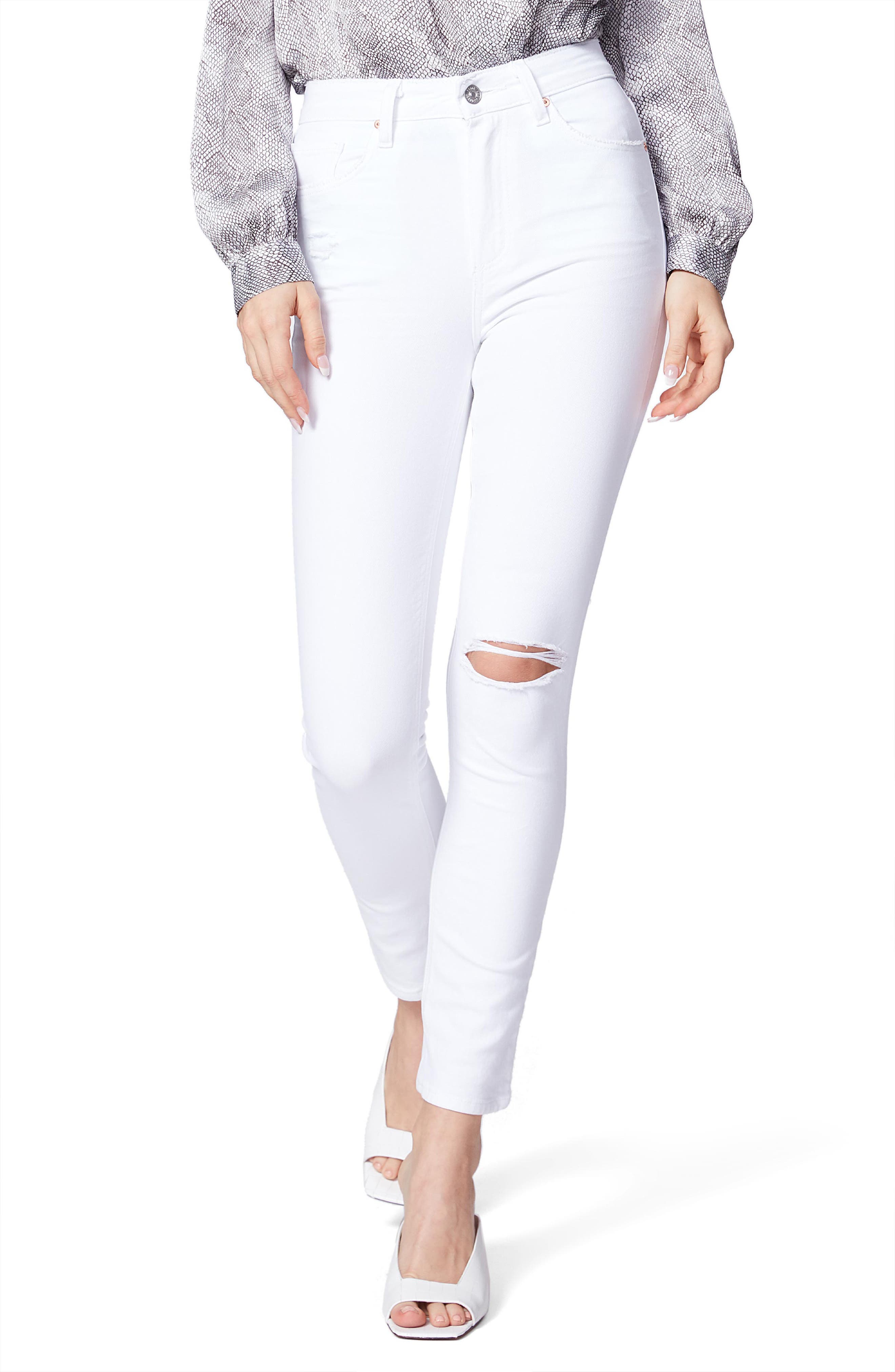 paige white jeans nordstrom rack