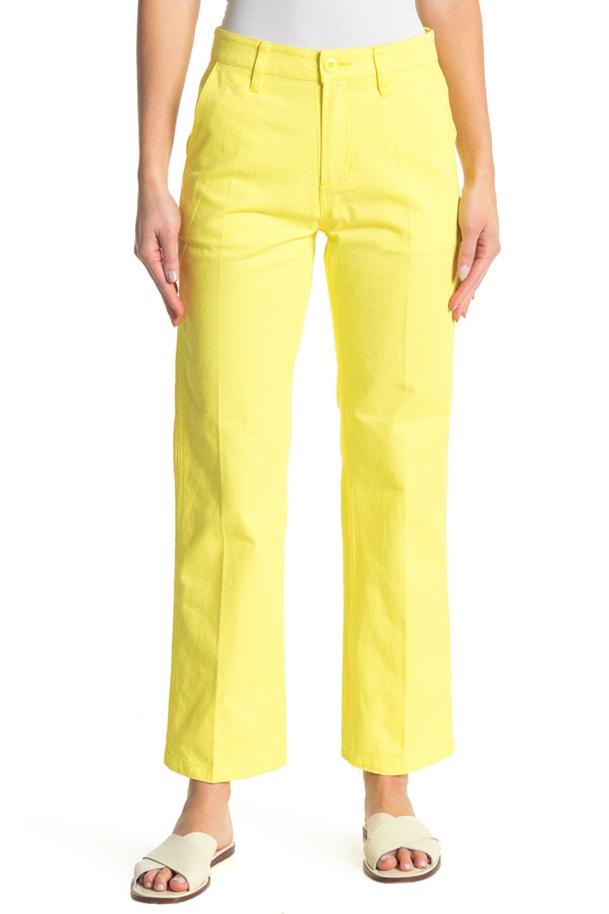 Obey Slacker Pants In Lemon | ModeSens