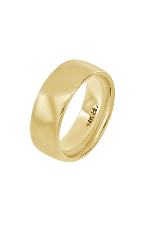 Bony Levy 14K Gold Wide Band in 14K Yellow Gold at Nordstrom, Size 12