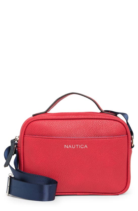 Nautica Boardwalk Camera Crossbody Bag In Fiery Red ModeSens