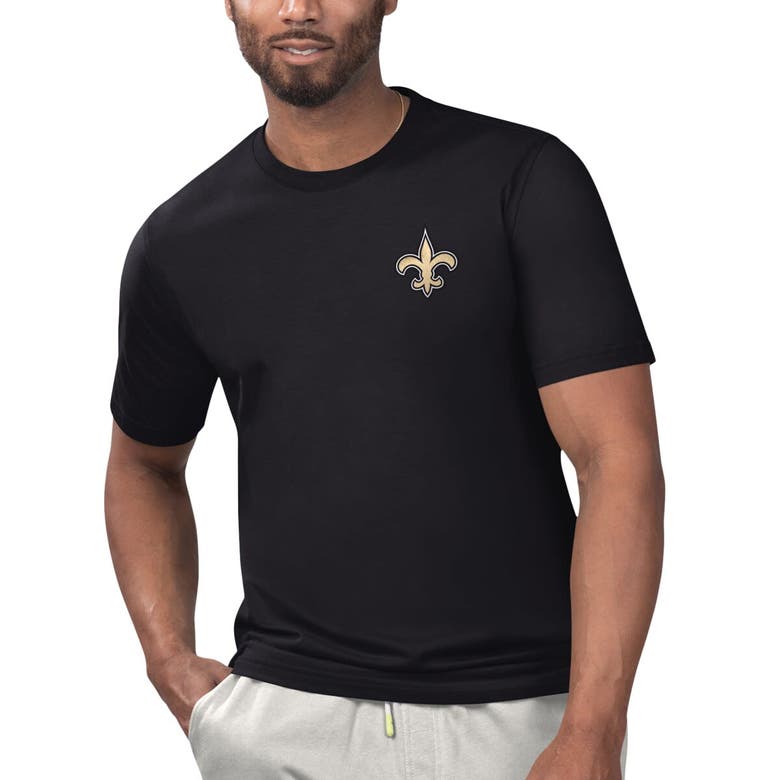 Shop Margaritaville Black New Orleans Saints Licensed To Chill T-shirt