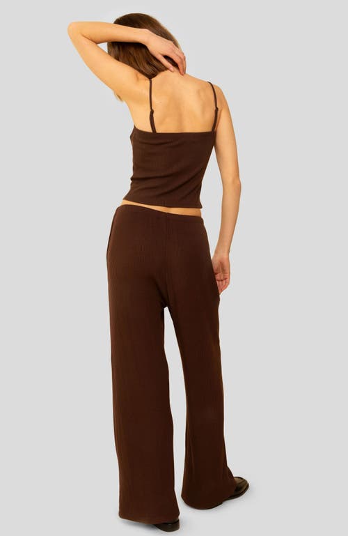 Shop Whimsy + Row Paloma Pant In Chocolate