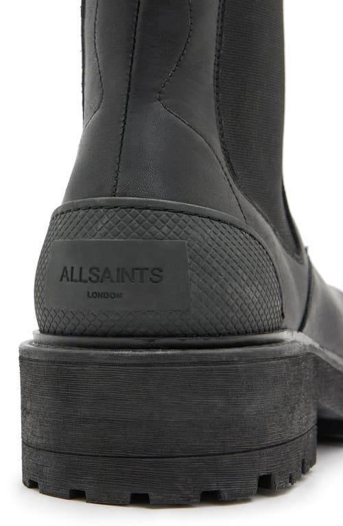 Shop Allsaints Matrix Chelsea Boot In Black