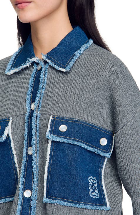 Women s Denim Sweaters Nordstrom