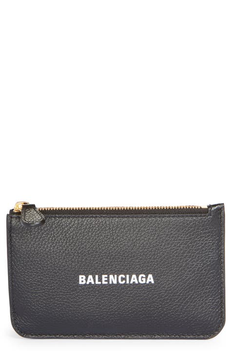 Balenciaga / Adidas - Long Coin and Card Holder Black White