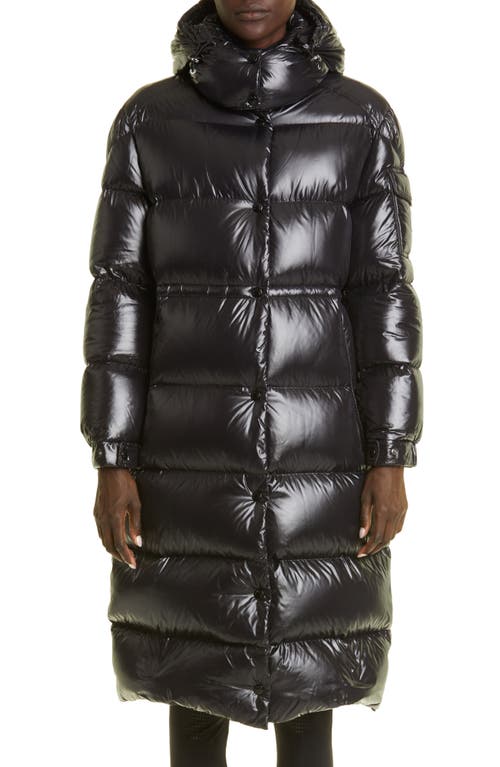 Moncler Cavettaz Recycled Nylon Down Coat in Black at Nordstrom, Size 2