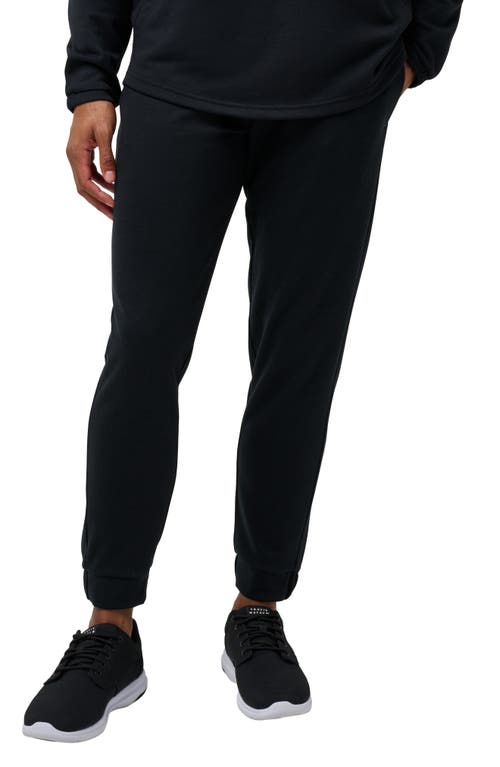 Travismathew Sideslip Fleece Joggers In Black