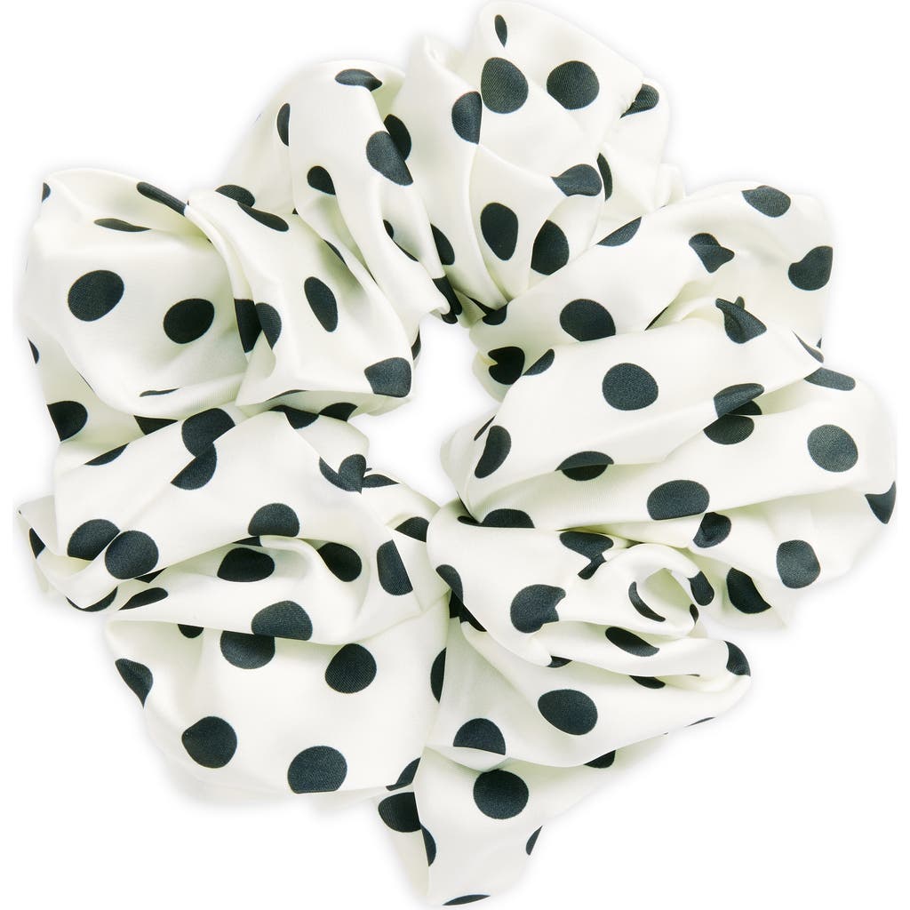 Valet Studio Cindy Scrunchie In Black/white