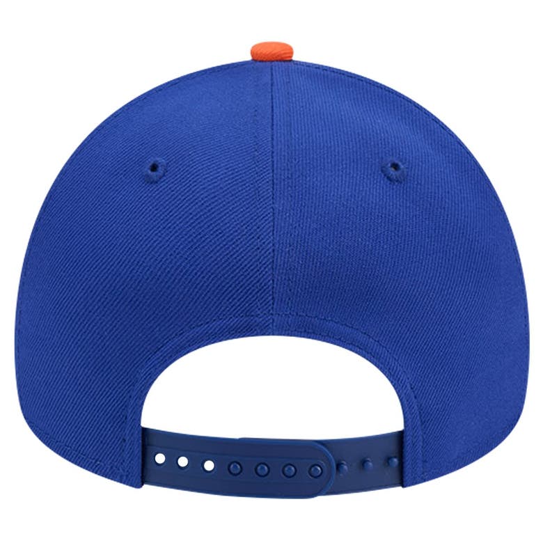 Shop New Era Blue Fc Cincinnati 2024 Kick Off Collection 9forty A-frame Adjustable Hat
