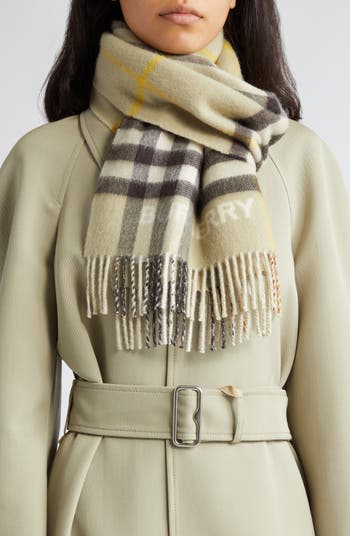 Burberry Heritage Check Cashmere Scarf, Nordstrom