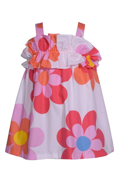 Iris & Ivy Kids'  Pop Floral Babydoll Dress In Multi