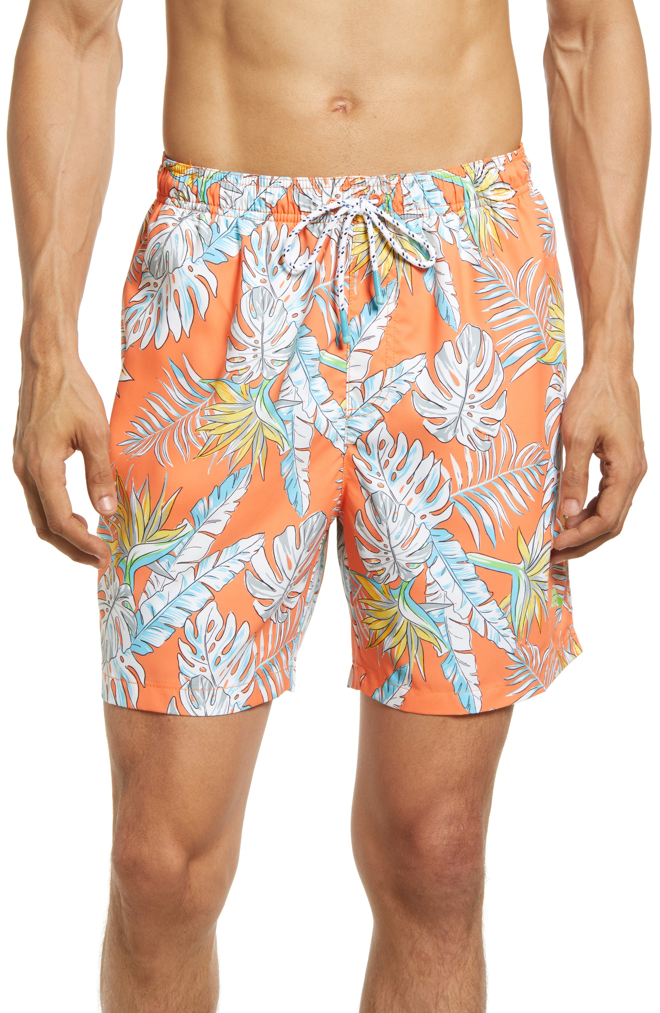 orange mens swimsuit