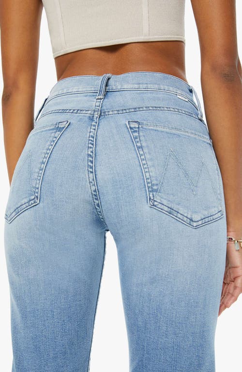 Mother The Tripper Ankle Fray All Over The Map Jeans In Blue - Size 29 In All Over The Map