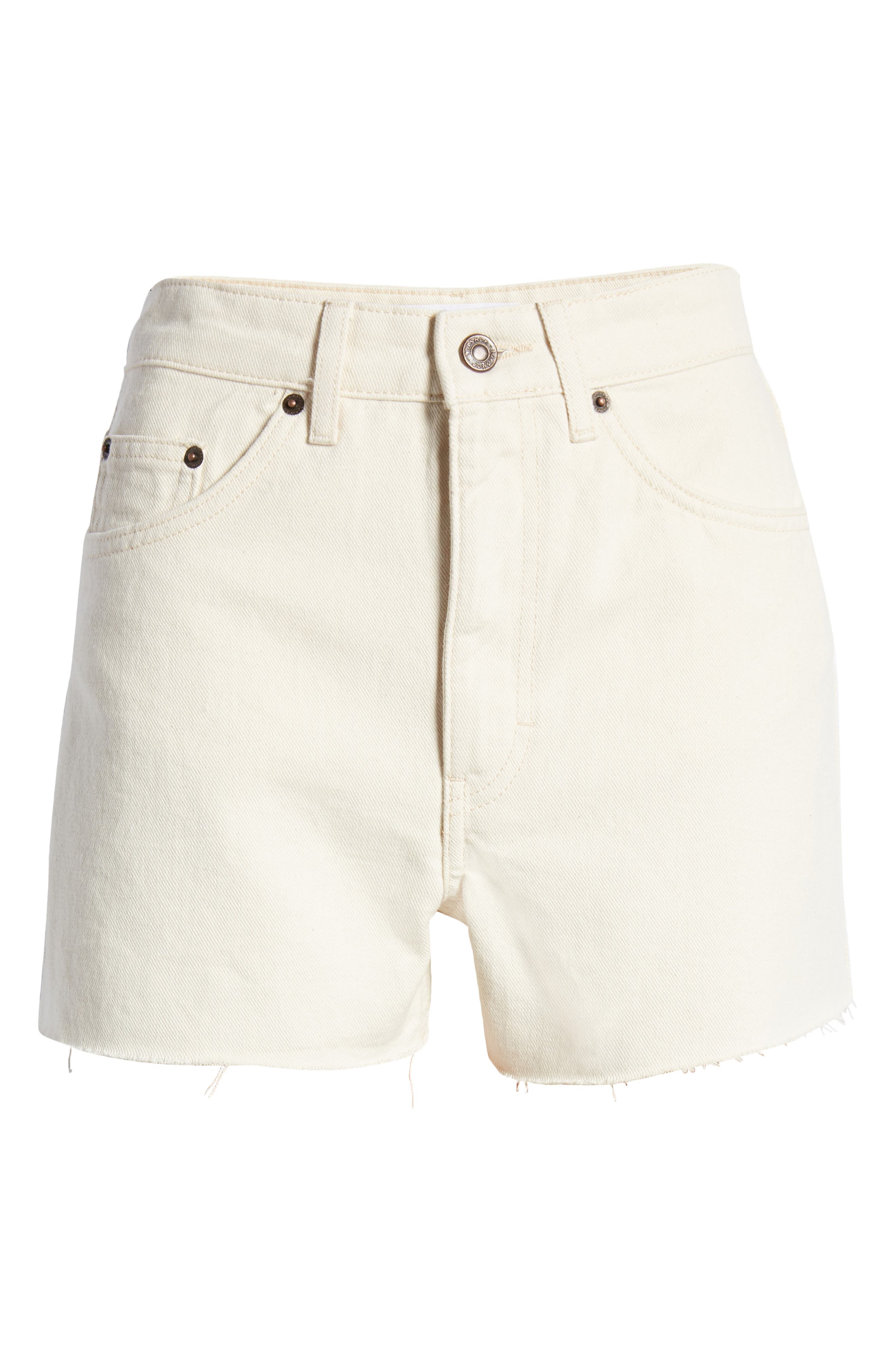 Topshop Nonstretch Denim Shorts | Nordstrom