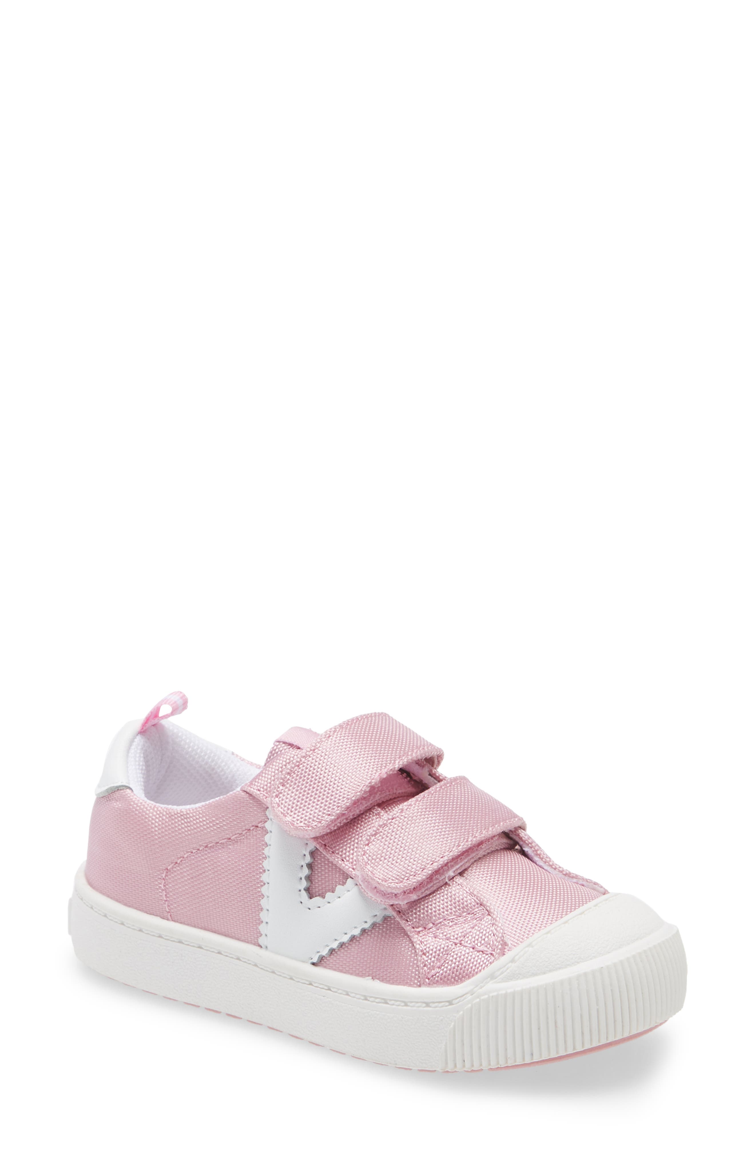 girls red sneakers