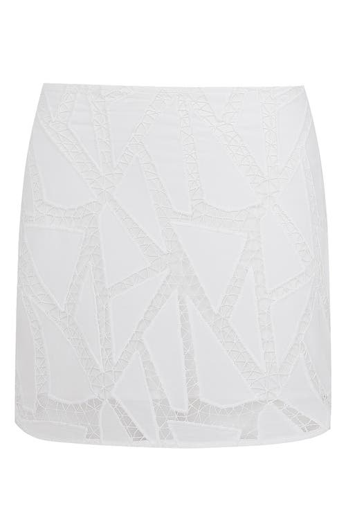 ViX Swimwear Luna Cover-Up Miniskirt Off White at Nordstrom,