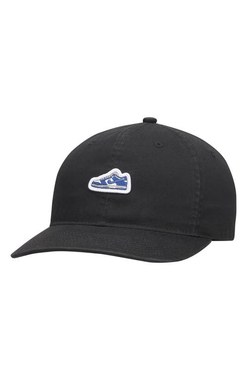 Nike Club Dunk Patch Baseball Cap Black at Nordstrom,