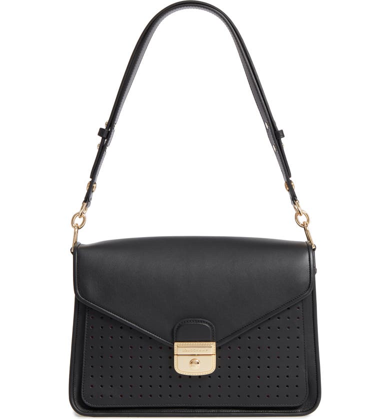 Mademoie Calfskin Leather Shoulder Bag