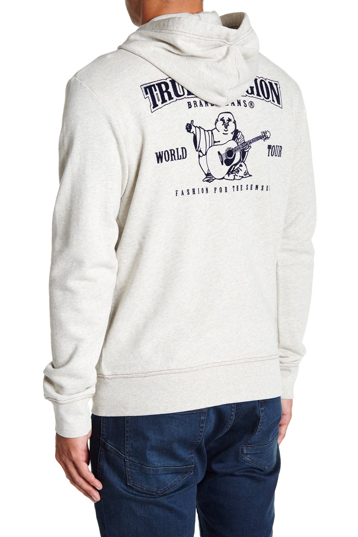 oatmeal true religion hoodie